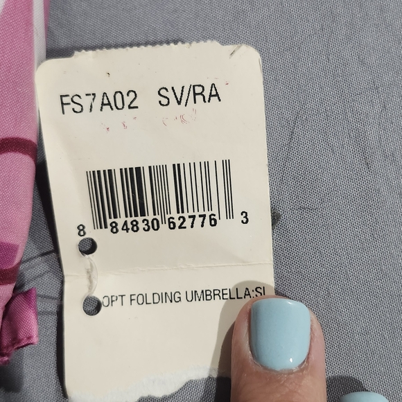 Coach Optic Umbrella - Pink And White - New With Tag - Picture 3 of 3